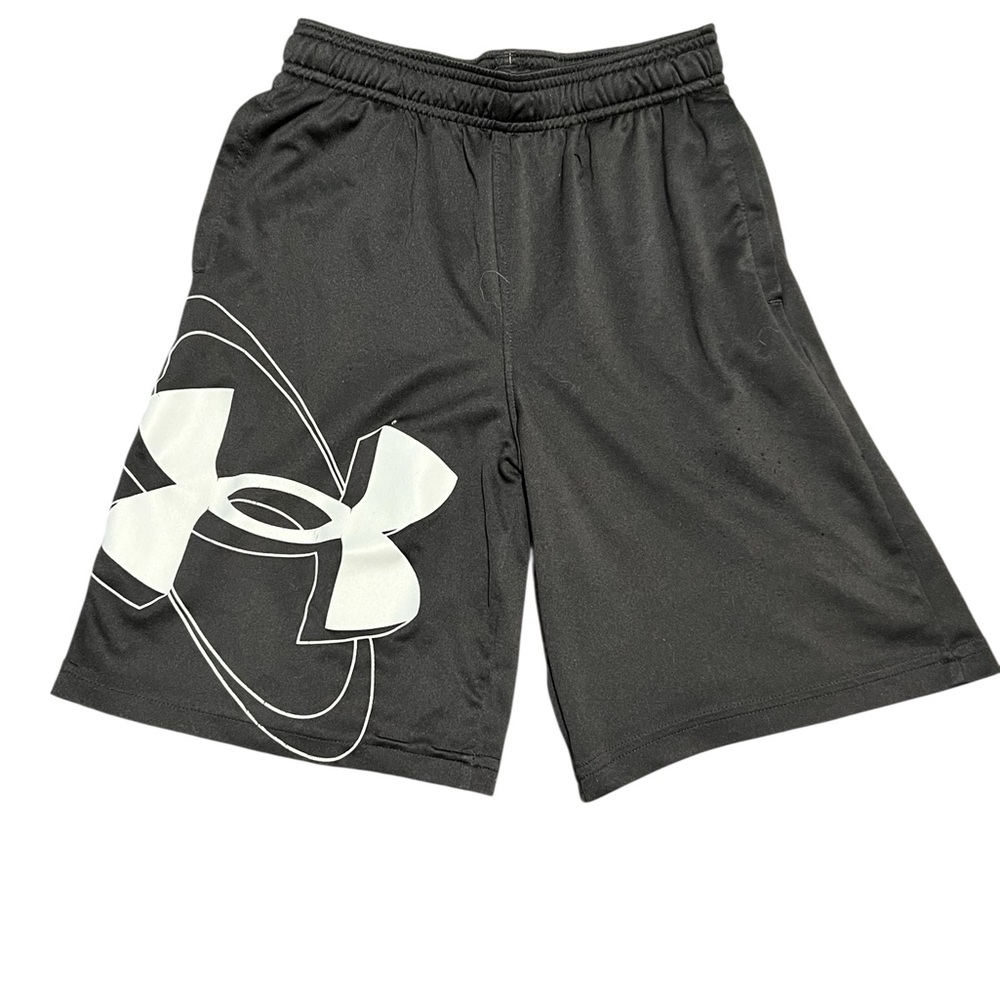 Under Armour boys Black Athletic Shorts